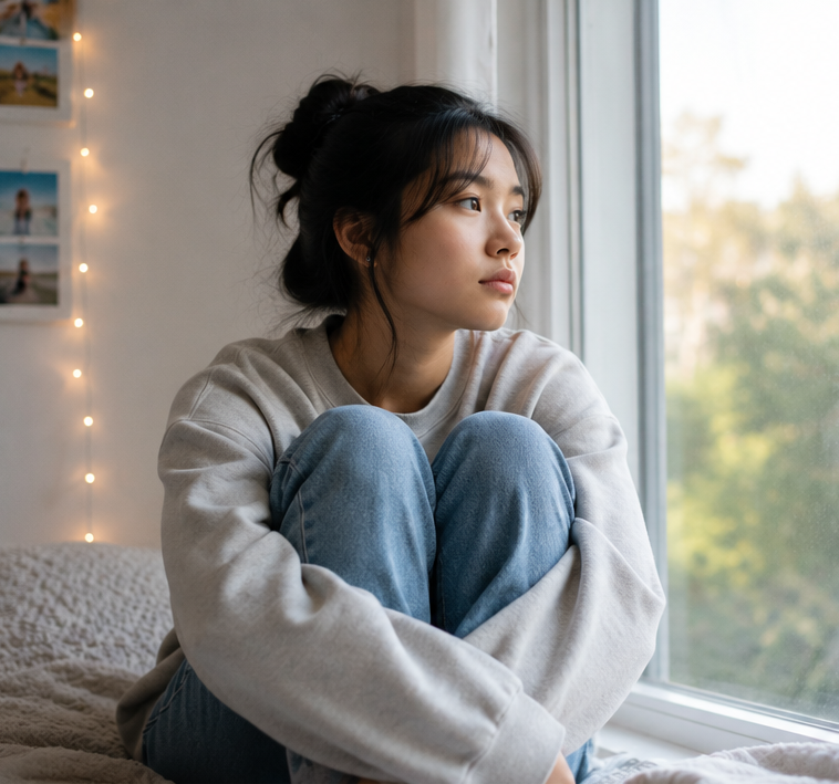 She knows she's overthinking. She just doesn't know how to stop.