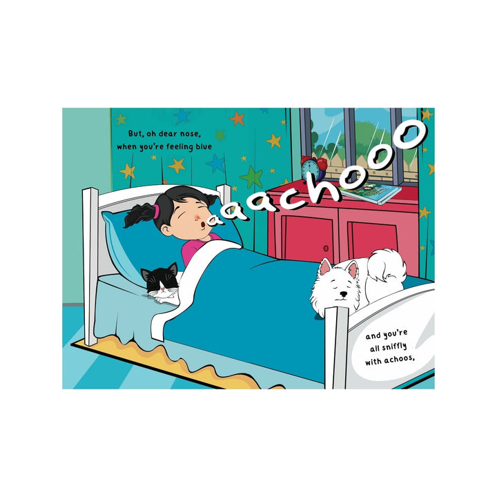 Close-up of the ebook cover's textured surface with bold title font and colorful illustrative elements from the "Have You