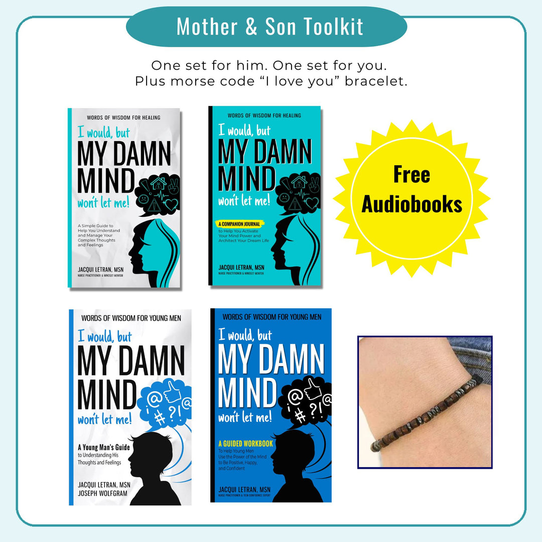mother and son book and journal bundle &