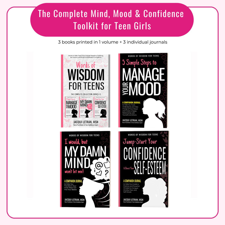 The complete Mind, Mood, and Confidence toolkit for teen girls by Jacqui Letran