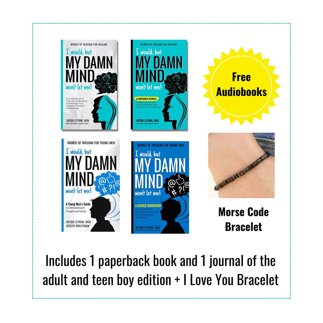 Jacqui Letran mother and son matching cotton T-shirts in navy blue with white crew necks, soft fabric, and casual fit