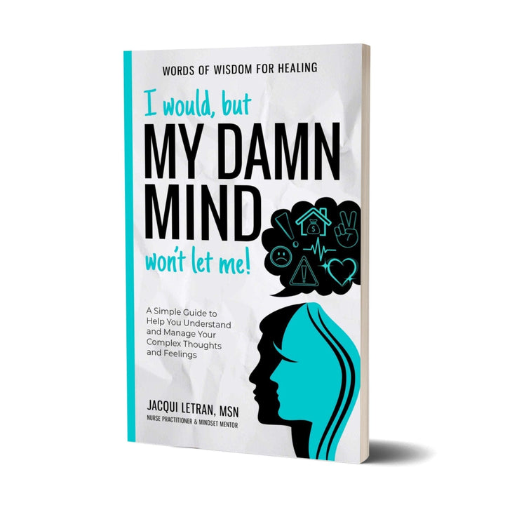 Large print paperback book by A Healed Mind featuring bold typography and durable matte cover design