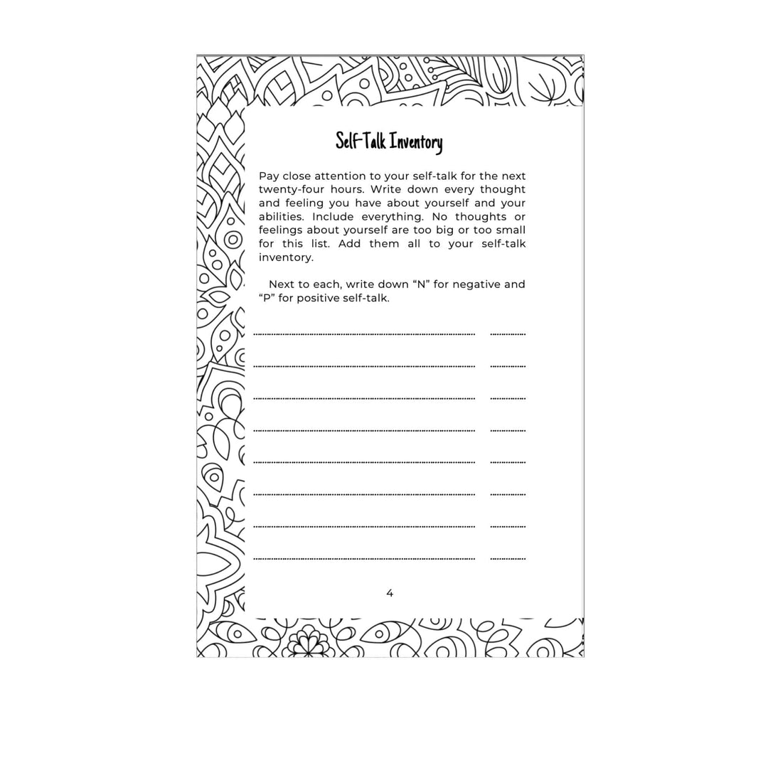 Close-up of the "Teen Boys: Guided Workbook" title embossed on textured navy-blue cover with visible stitching along the