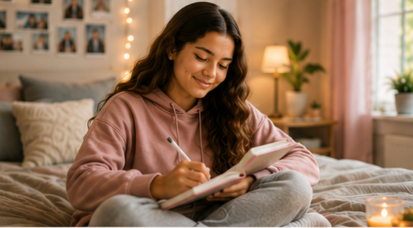 Teen daughter feeling understood