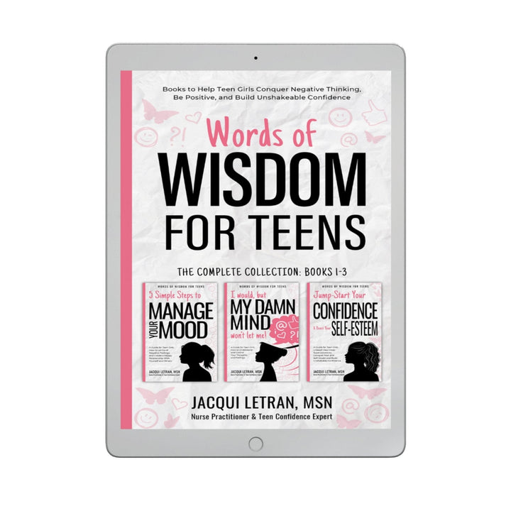 Ebook bundle from A Healed Mind: Words of Wisdom for Teens Series, 3 digital books, interactive format, suitable for teens'