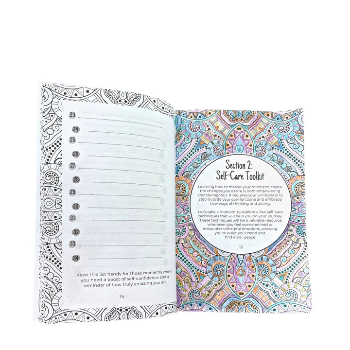 Close-up of the paperback book's textured cover with embossed title and a visible bookmark ribbon peeking out from the top