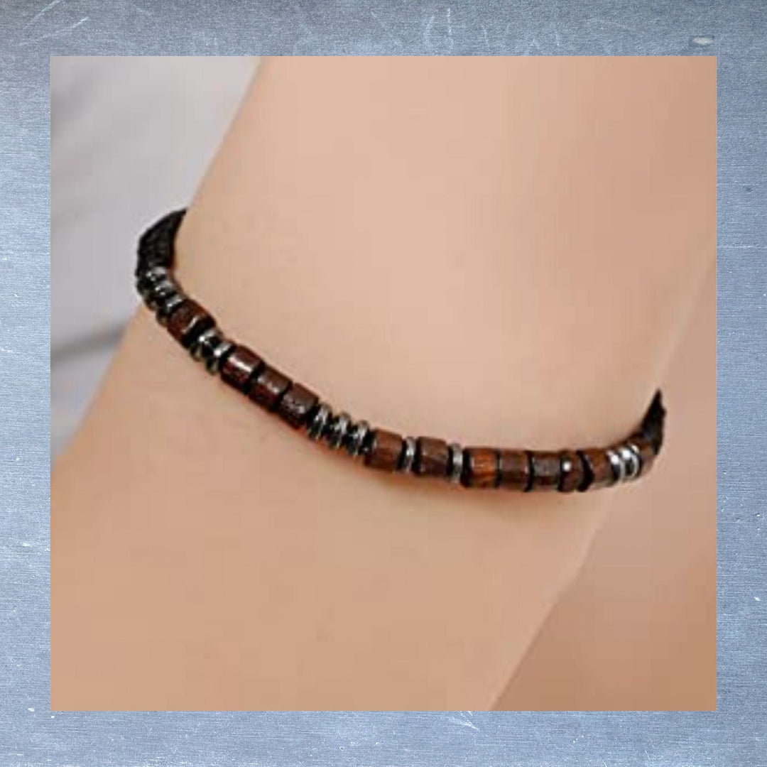 A Healed Mind Morse code bracelet in sterling silver with engraved I LOVE YOU message, handcrafted chain, and lobster clasp